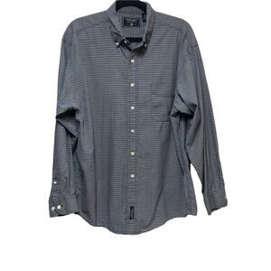 American Eagle Mens Plaid‎ Button Down Long Sleeve Shirt - Large